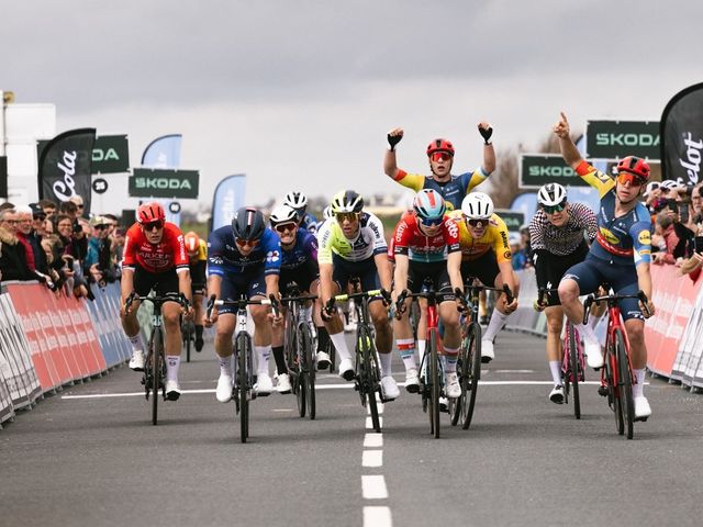 Liam Van Bylen shows good form in opening stage of Tour de Bretagne